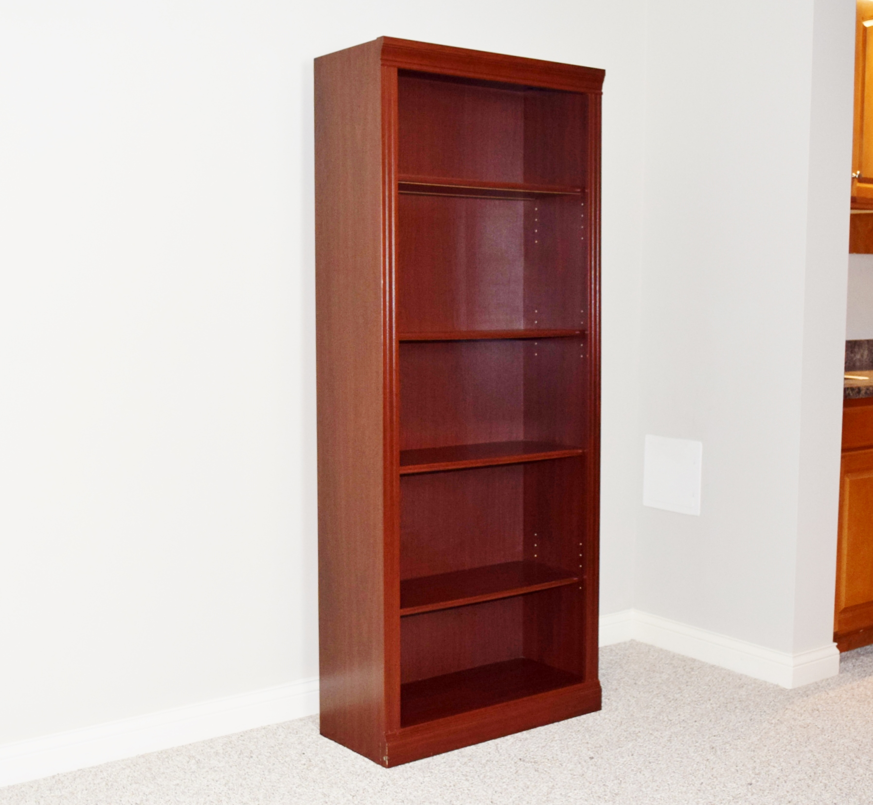 Cherry Wood Bookcase EBTH