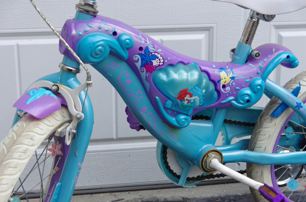 girls mermaid bike