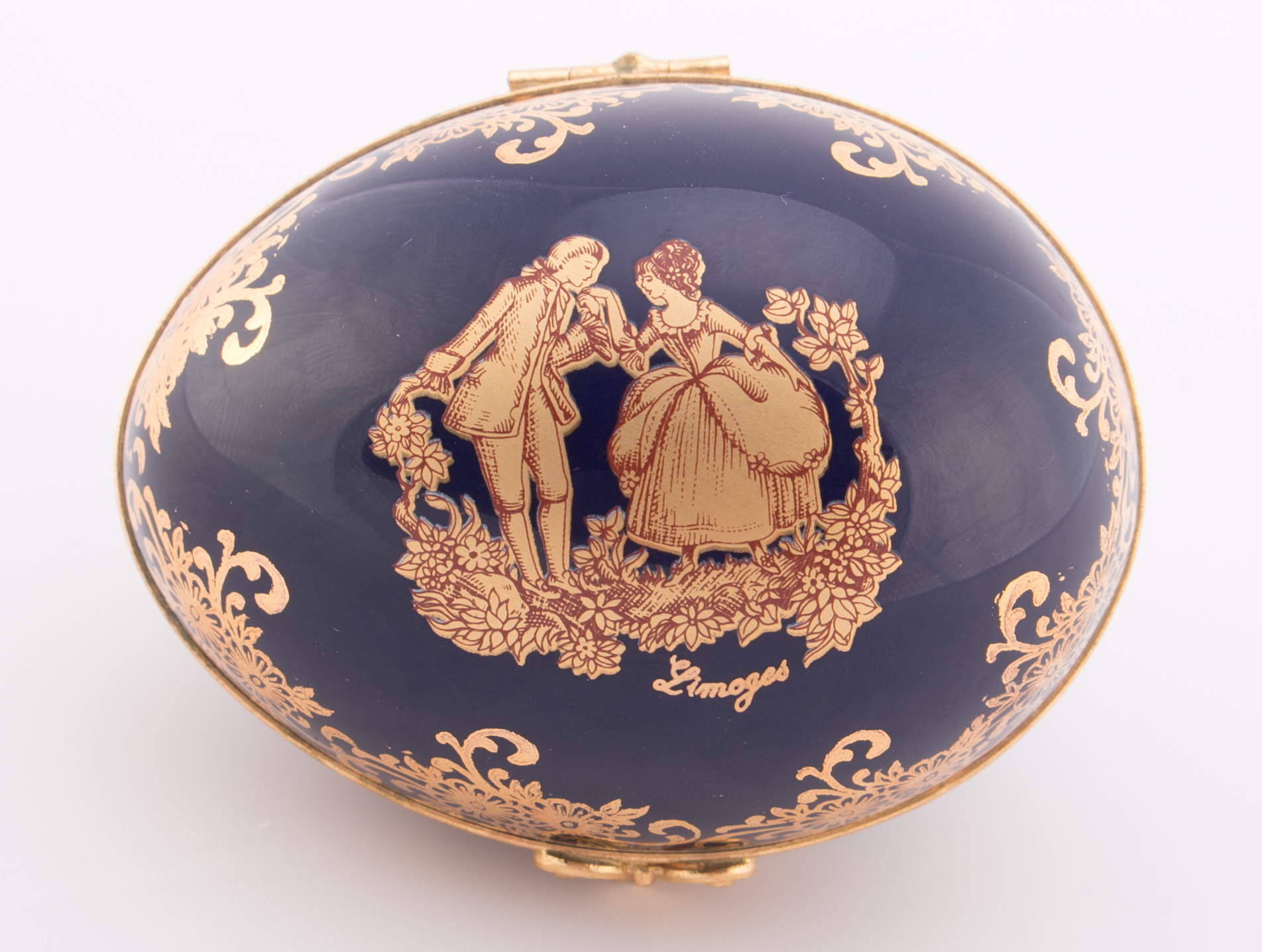 Imperial Limoges France Porcelain Egg EBTH