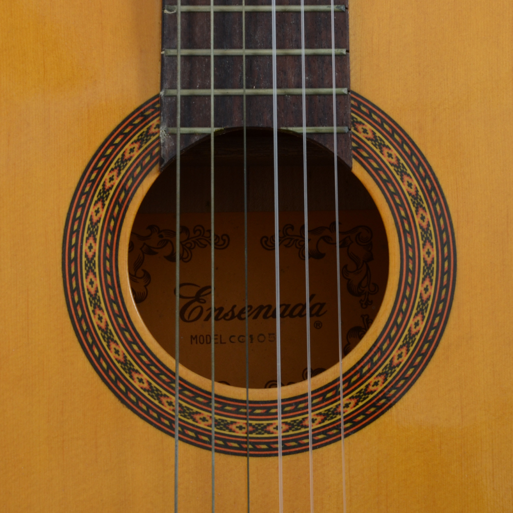 Vintage 1970s Classical Guitar "Ensenada" Model EBTH