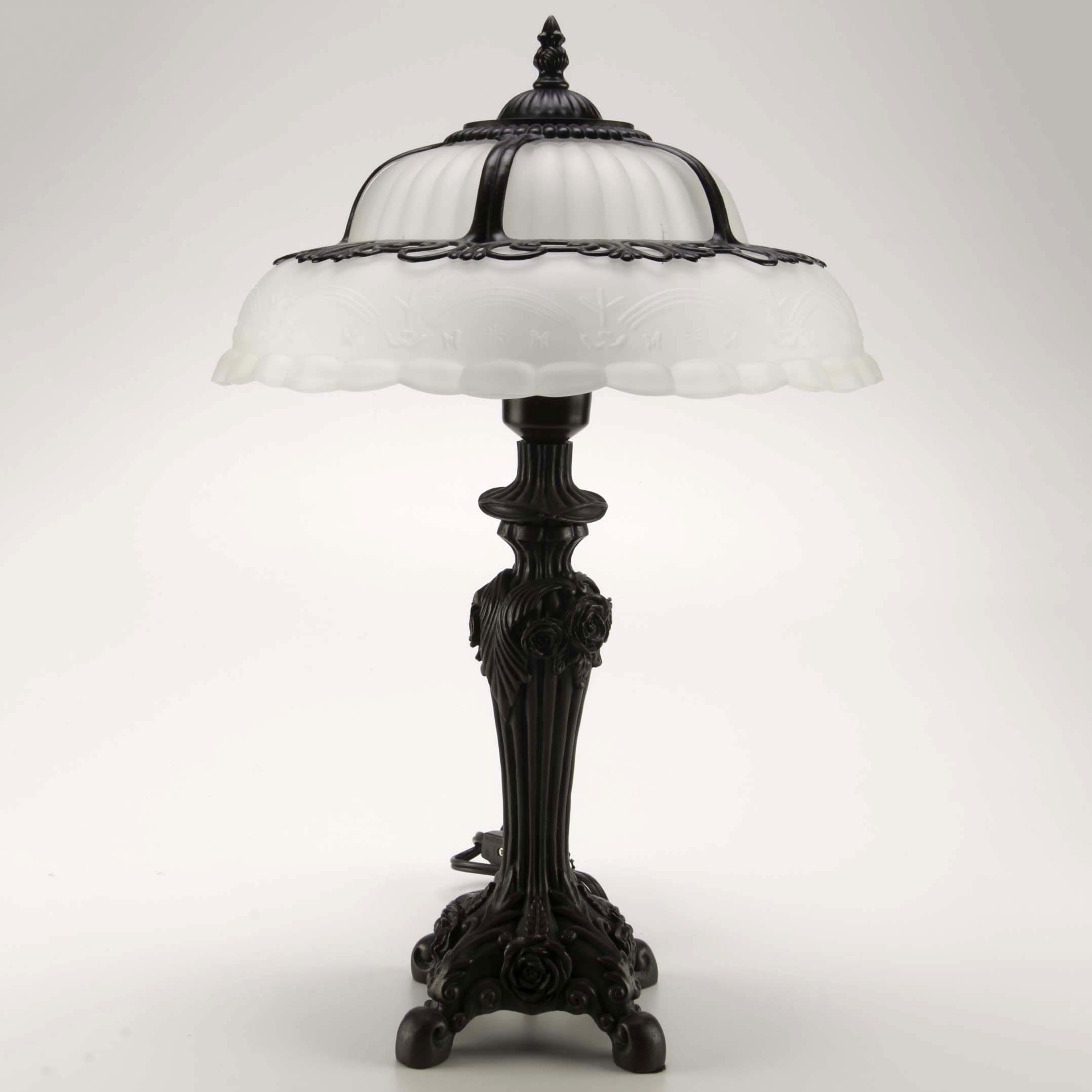 Cheyenne Company Art Nouveau Style Reproduction Lamp Ebth