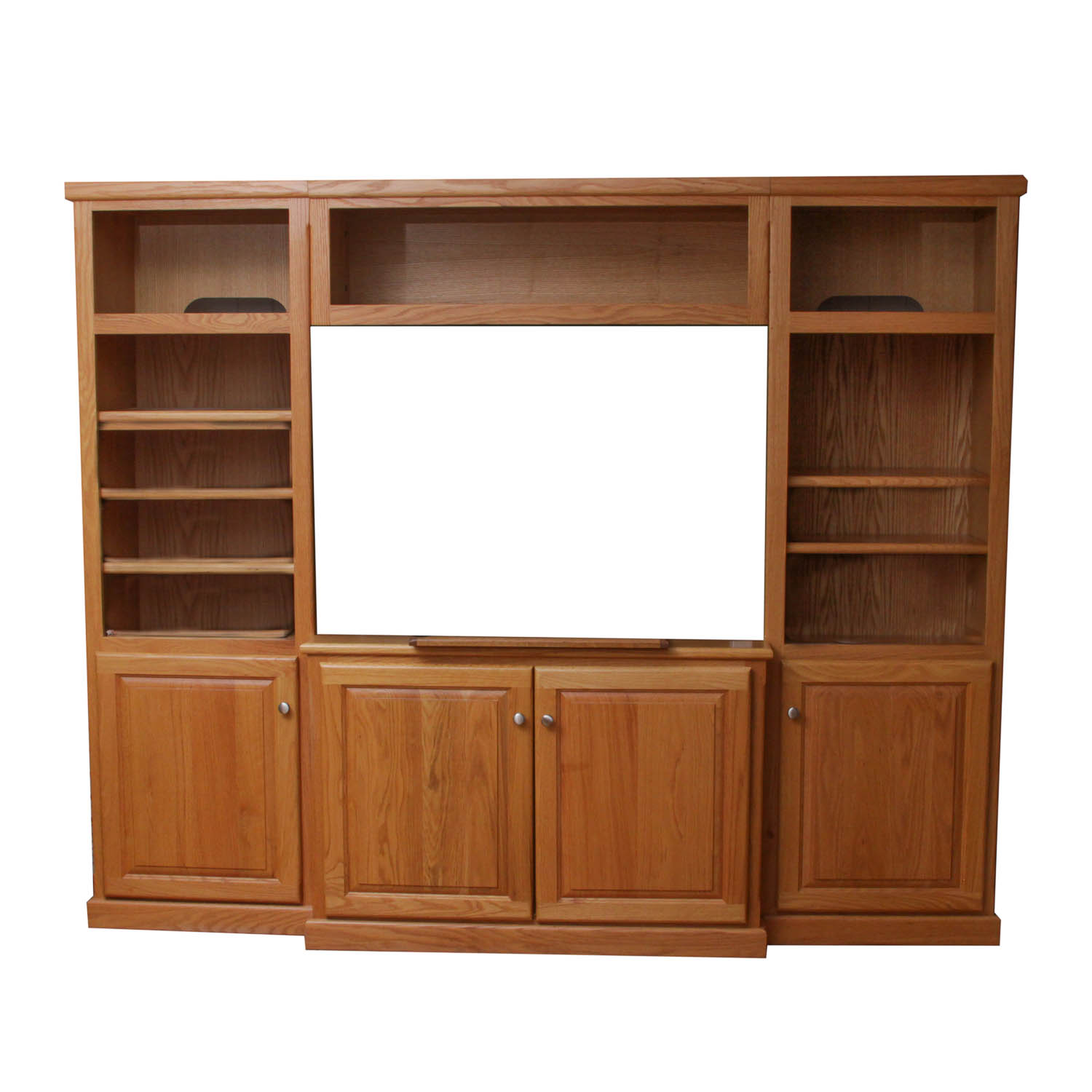 Woodley S Fine Furniture Entertainment Center Ebth
