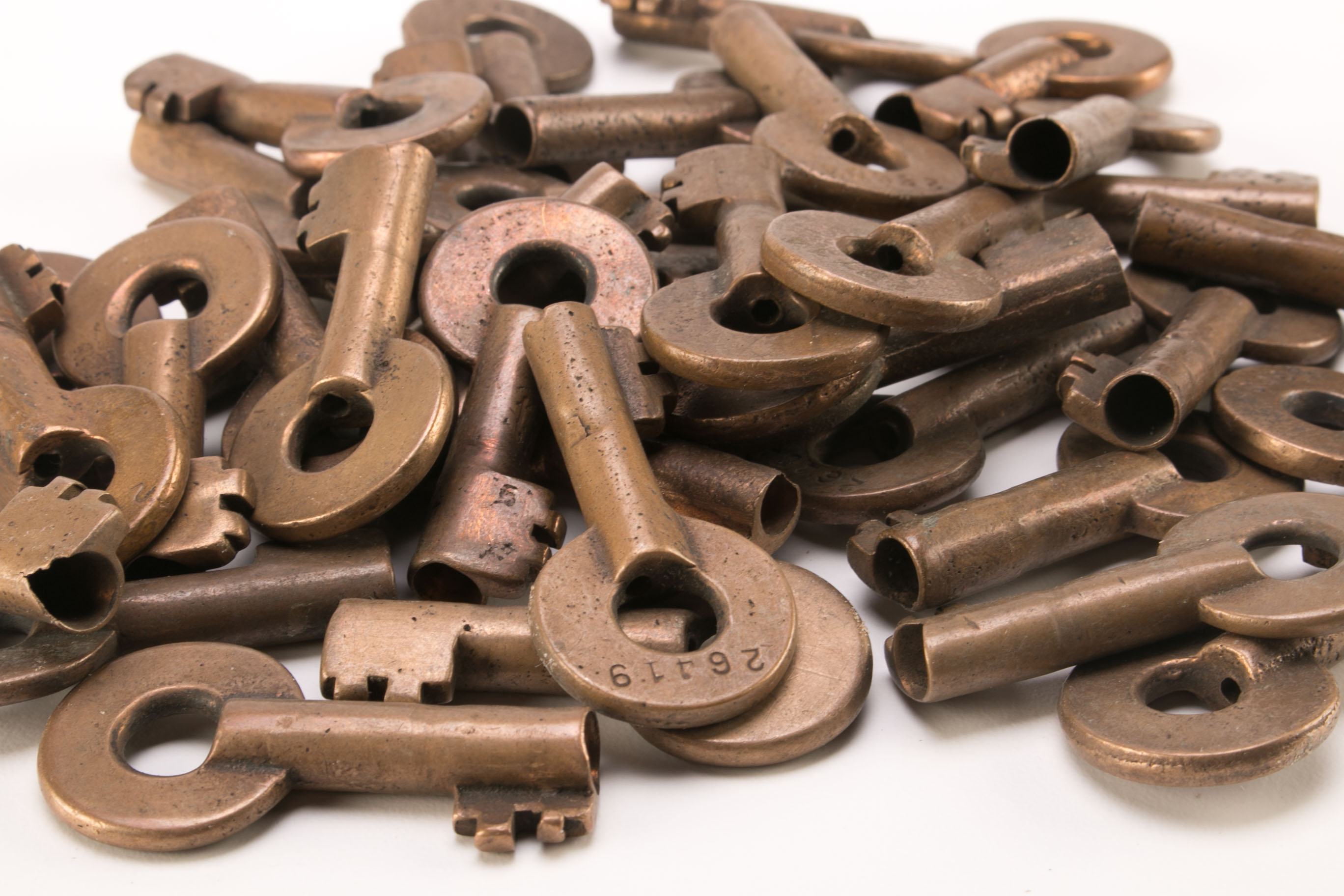 Collection of Vintage Railroad Keys EBTH