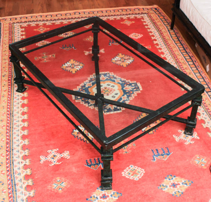 Glass Top Coffee Table EBTH