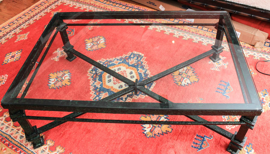 Glass Top Coffee Table EBTH