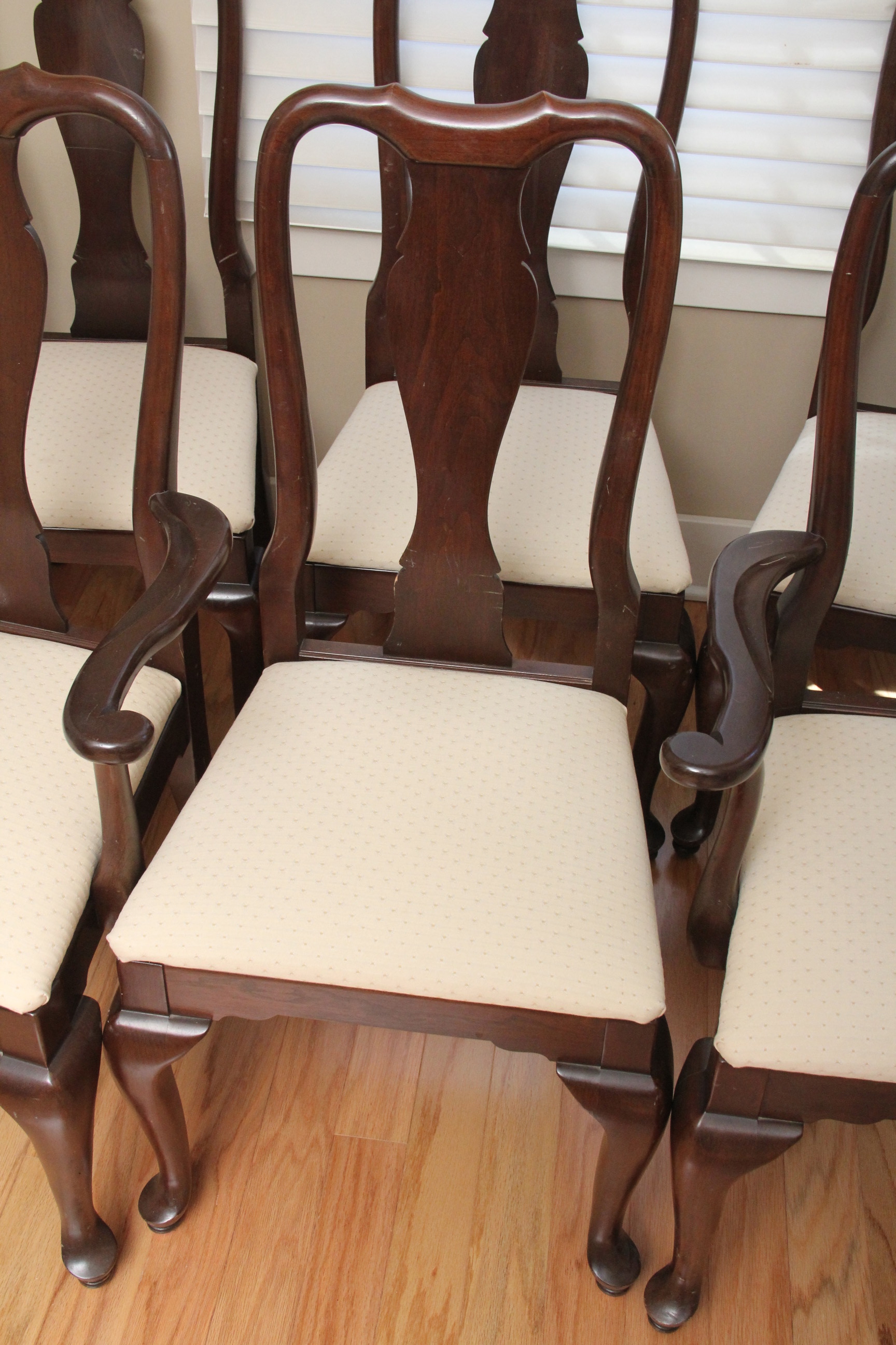 Ethan Allen Court" Queen Anne Dining Chairs EBTH