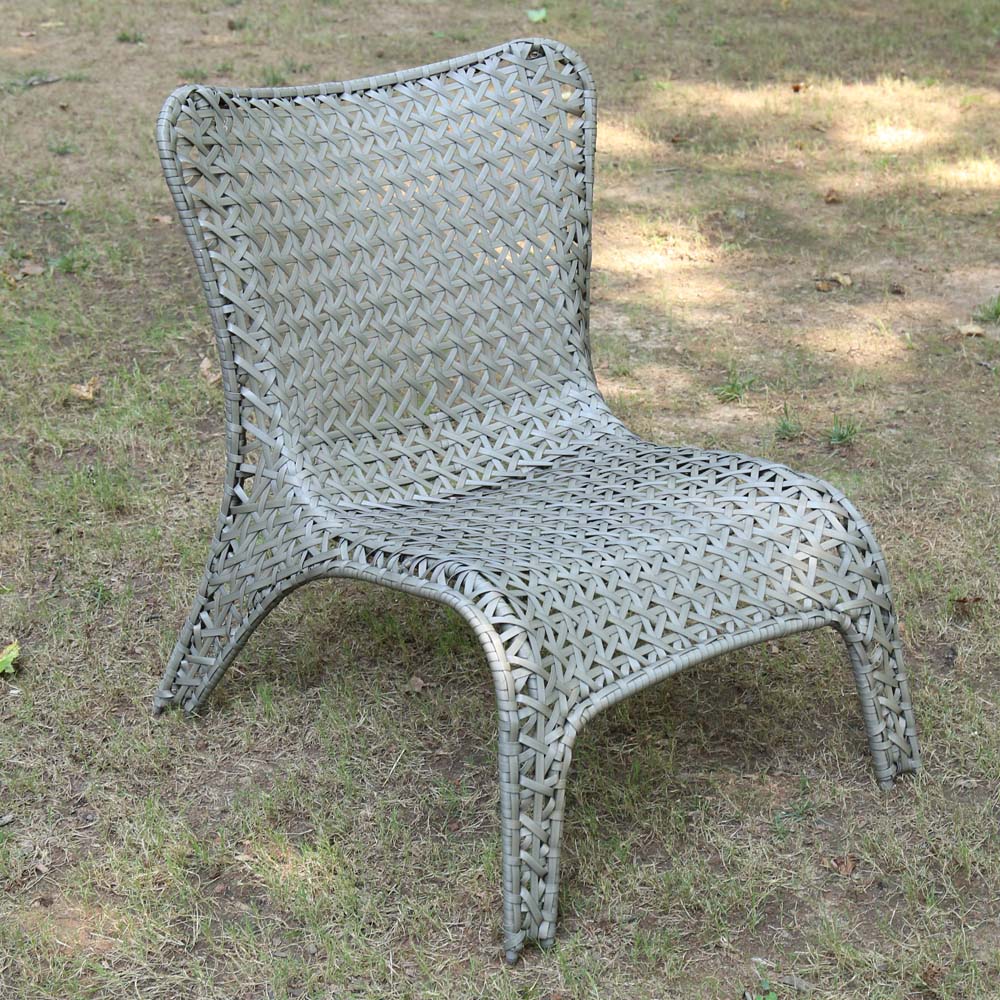 Woven Vinyl Patio Chair EBTH