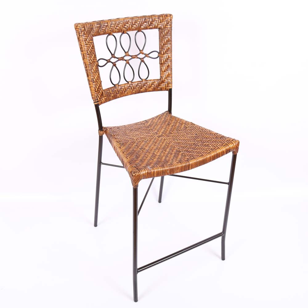 Rattan Bar Stool EBTH