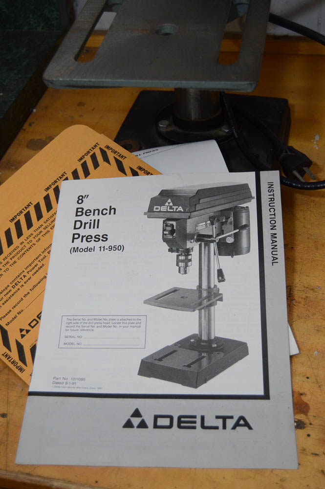 Delta 8" Bench Drill Press EBTH