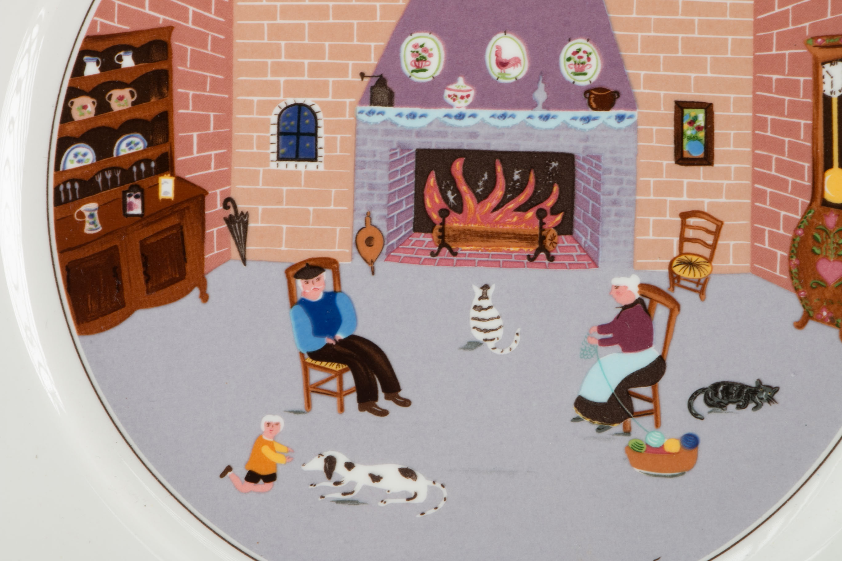 Art Deco Depression Glass, Redware Teapot, Villeroy & Boch Plates EBTH