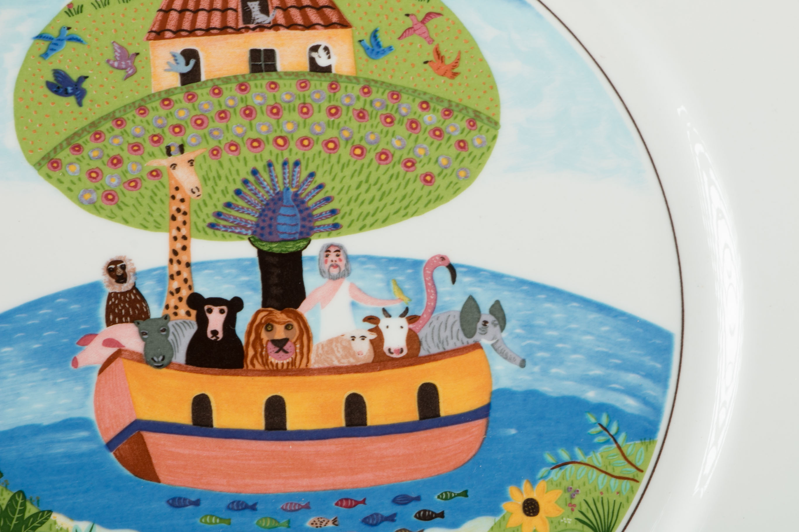 Art Deco Depression Glass, Redware Teapot, Villeroy & Boch Plates EBTH