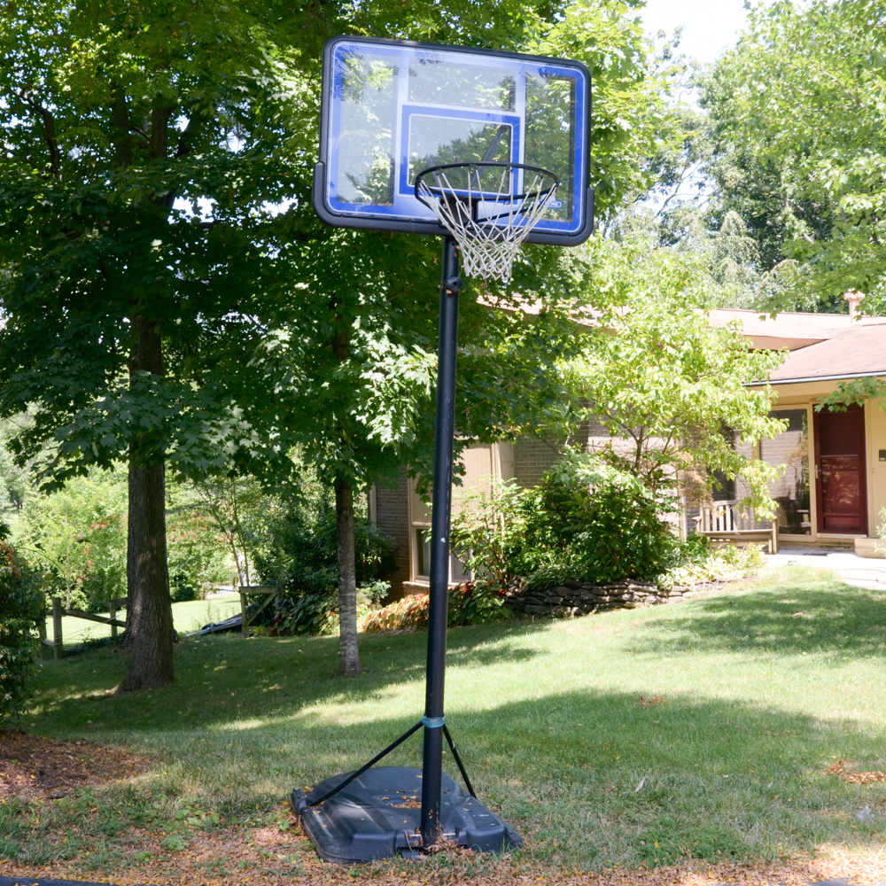 Free Standing Lifetime Basketball Hoop EBTH