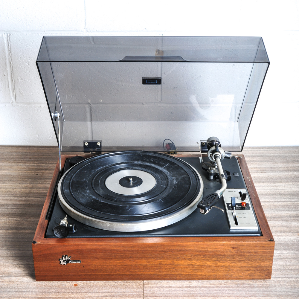 Vintage Sansui Turntable, Receiver and Accessories EBTH