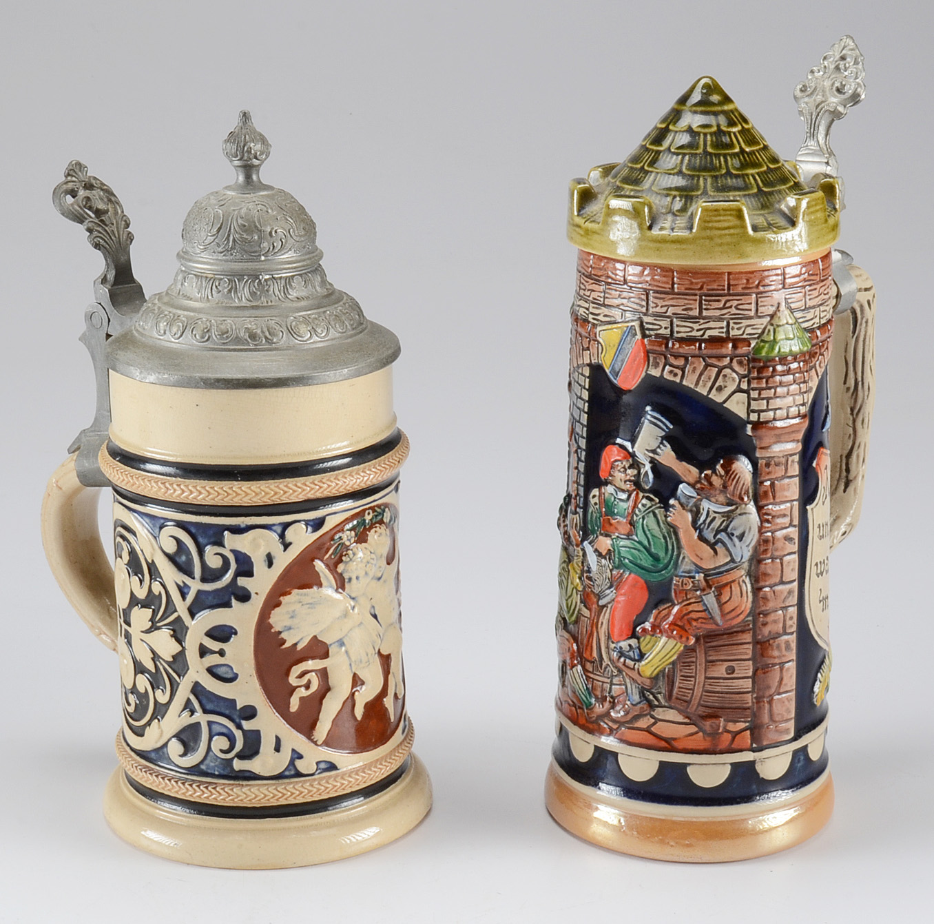 Assortment of German Beer Steins EBTH