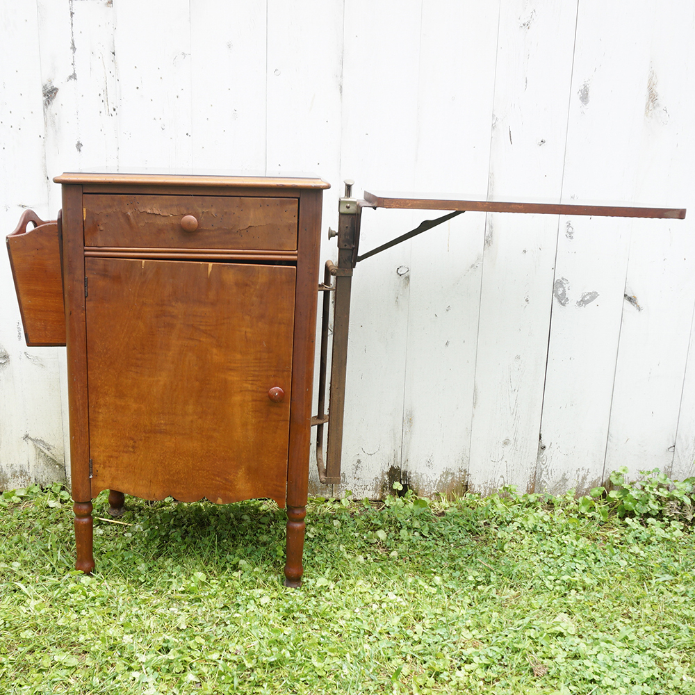 Vintage Oak Hospital Table by HillRom Company EBTH