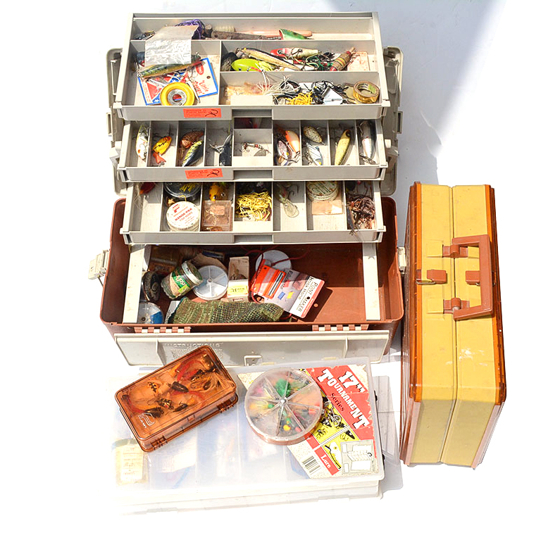 vintage plano tackle box