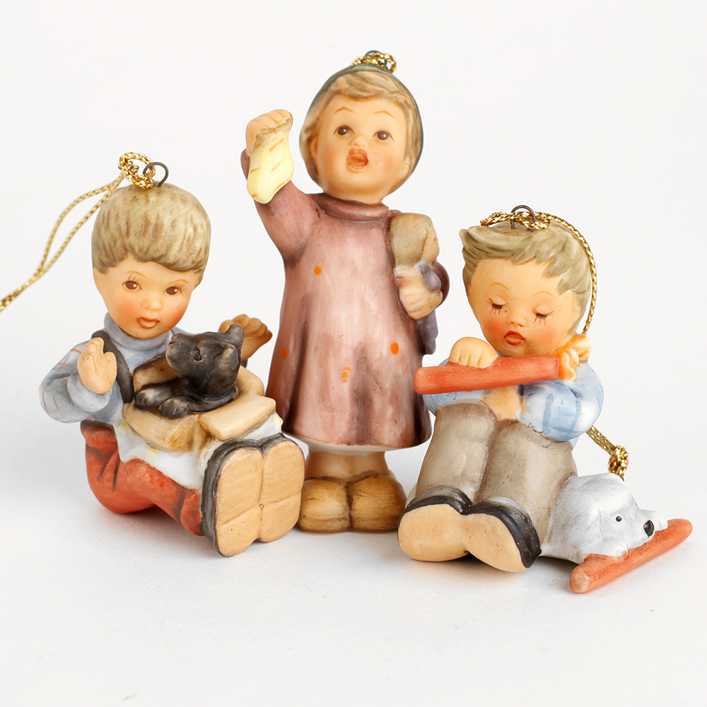 Studio Hummel Christmas Ornaments, Set 110 EBTH