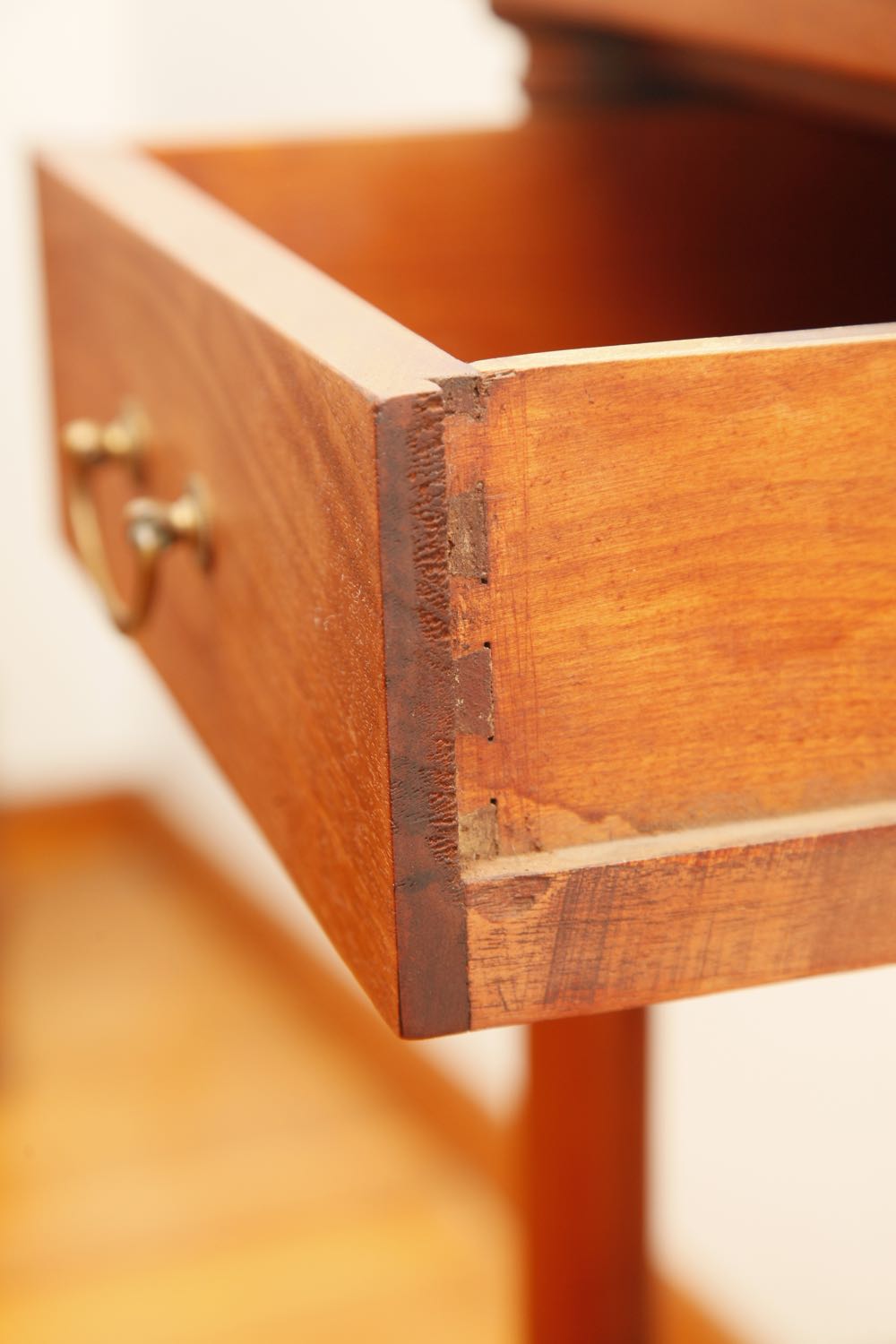 Vintage Walnut Side Table EBTH