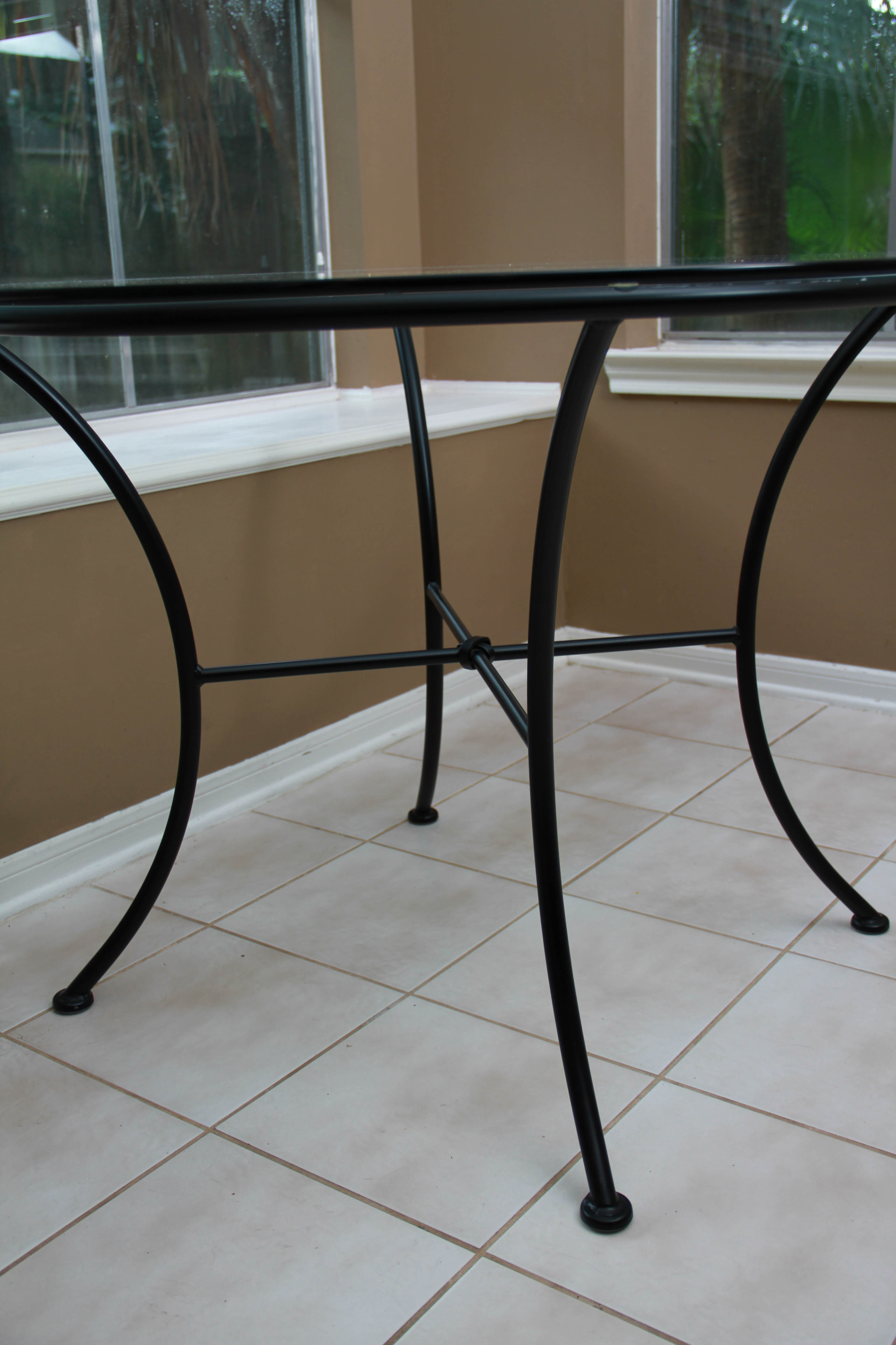 Glass Patio Table EBTH