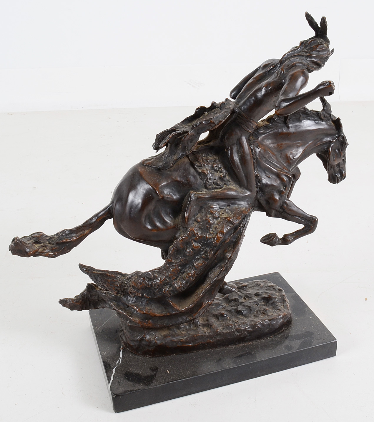 Frederic Remington Bronze Reproduction "The Cheyenne" EBTH