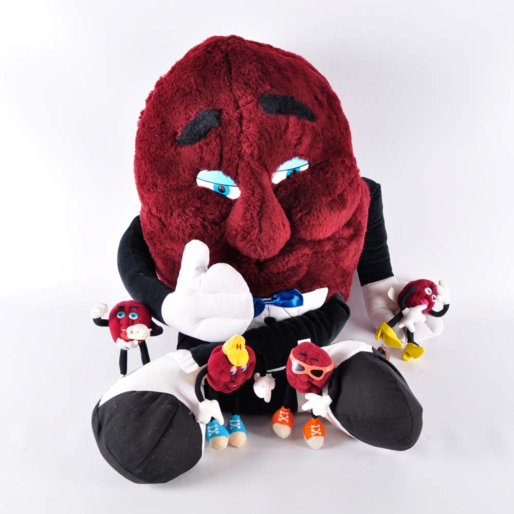 california raisins plush doll