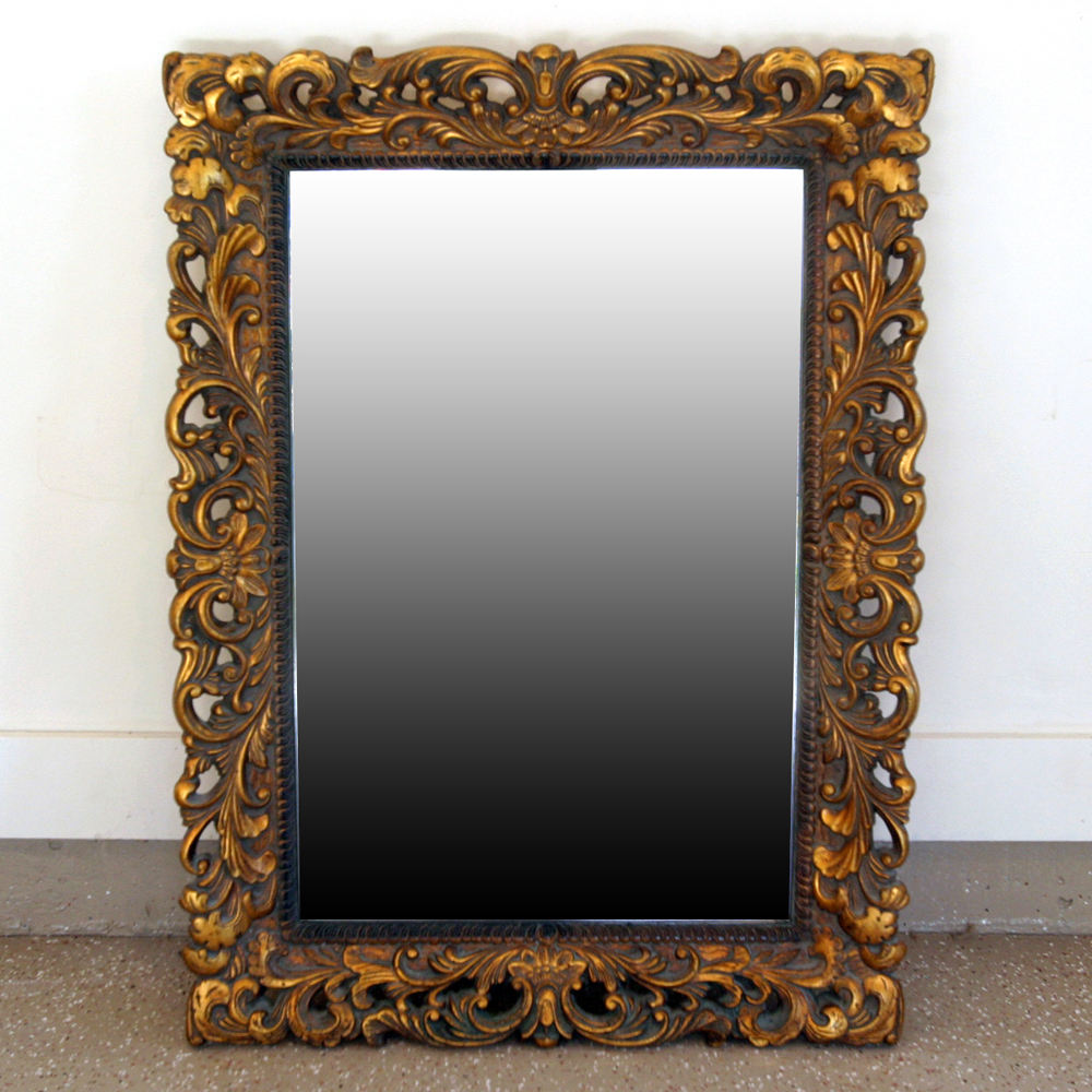 Gold Tone Bombay Company Mirror EBTH