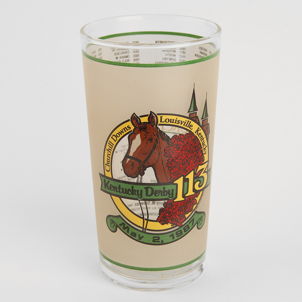 1980s Official Kentucky Derby Mint Julep Glasses EBTH