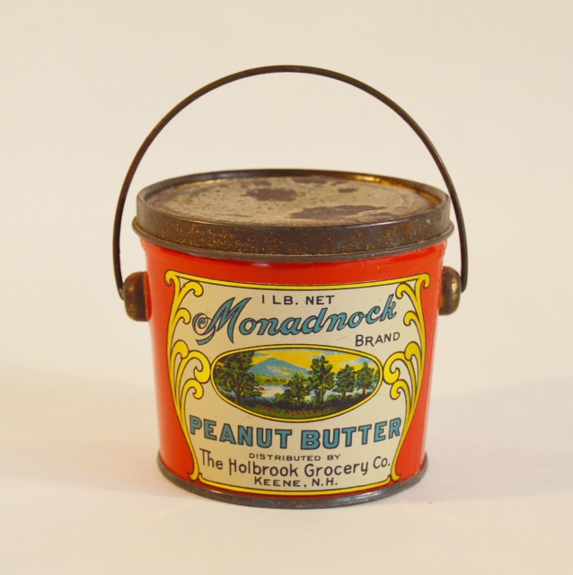 Monadnock Peanut Butter Tin Pail EBTH