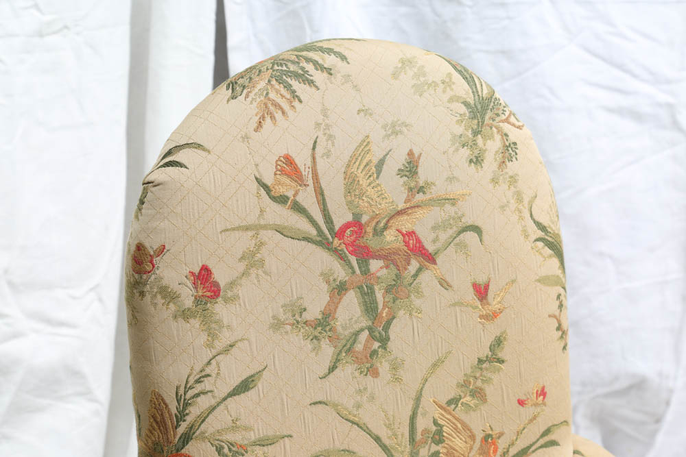 Upholstered Parsons Chairs with Full Skirt EBTH