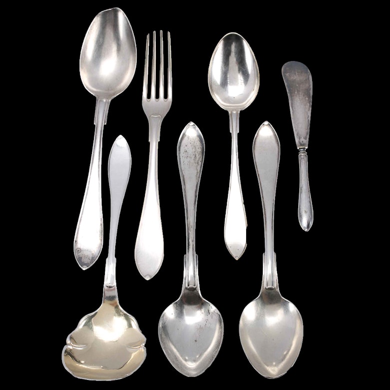 Rogers Nickel Silver Flatware EBTH