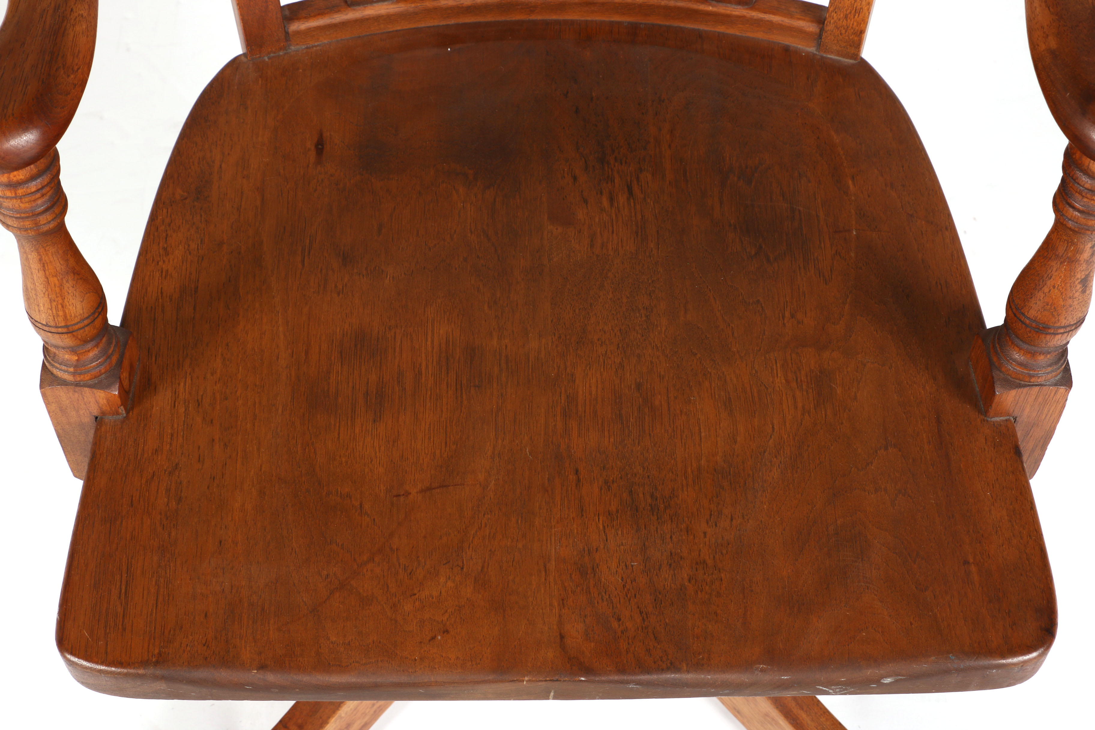 Office Equipment Co. of Chicago Oak Office Chair | EBTH