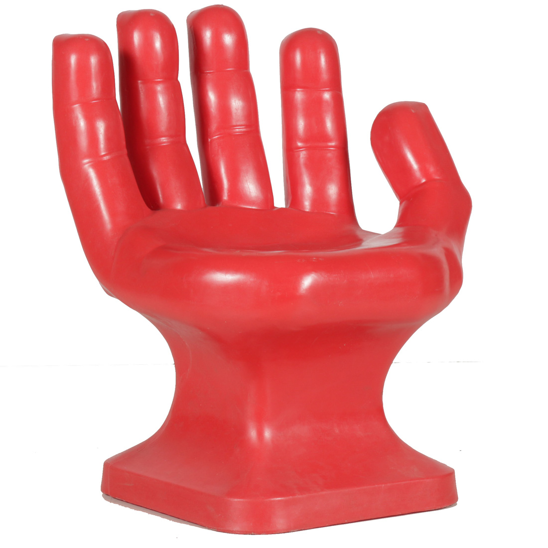 Formed Red Hand Chair EBTH