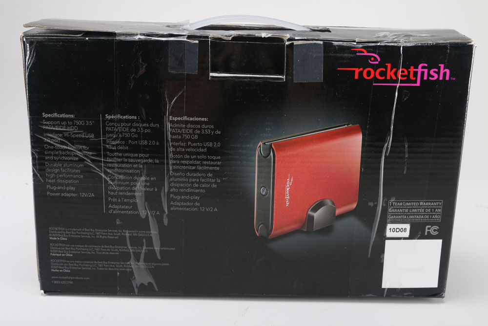 Rocketfish Hard Drive Enclosure Kit EBTH