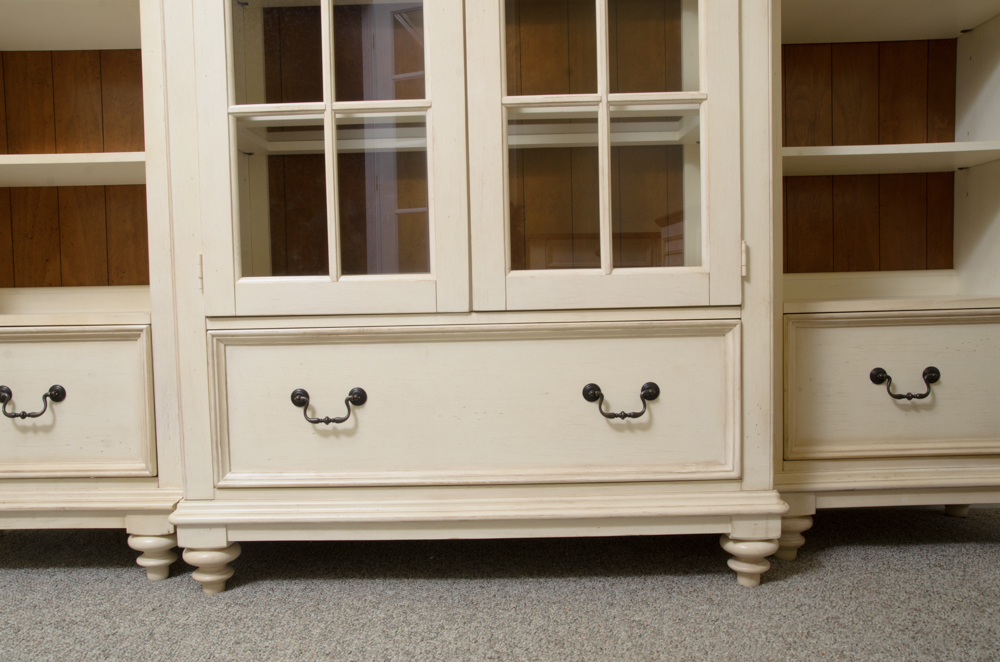 Havertys Newport Bookcase Wall Unit EBTH