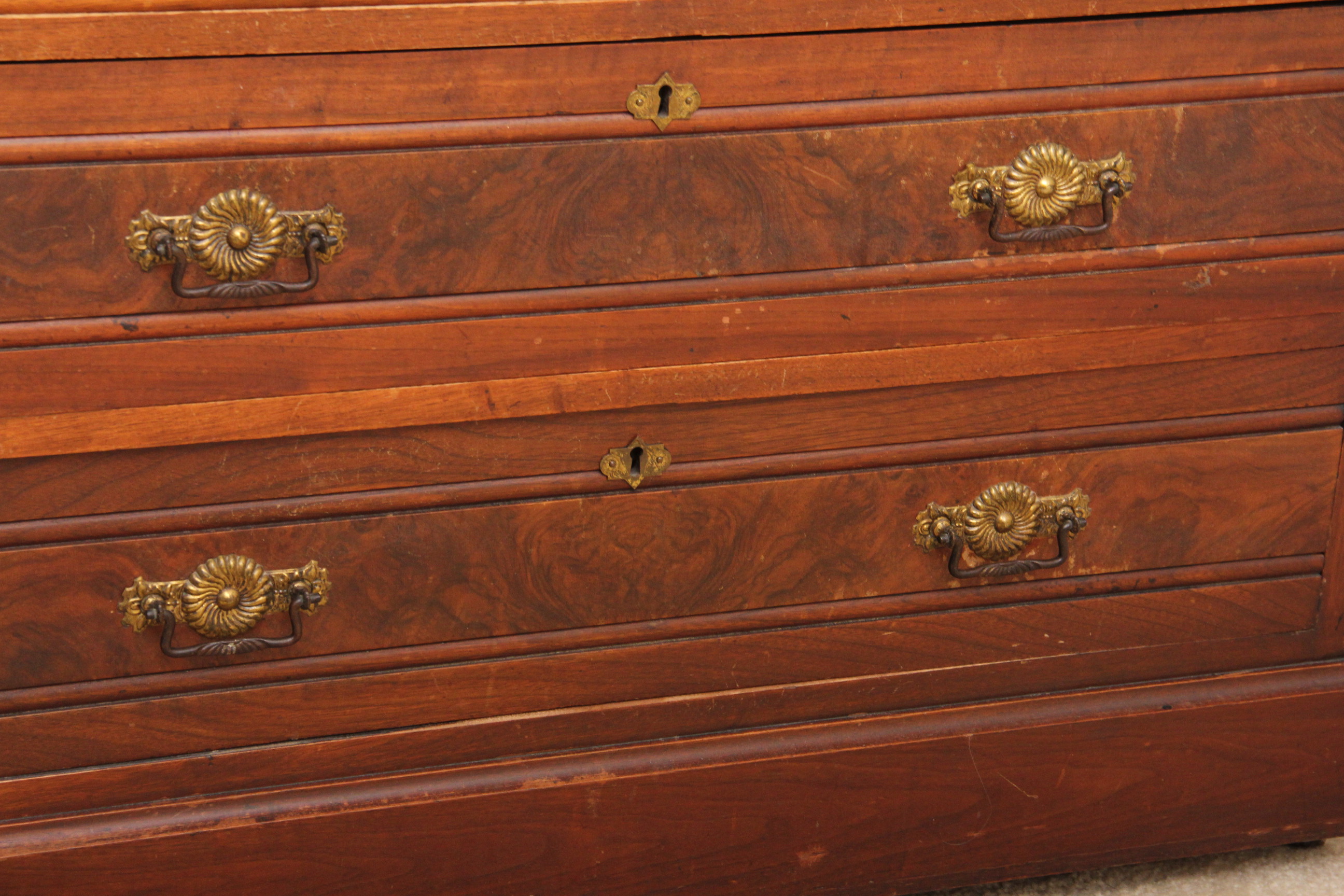 Eastlake Dresser with Swing Mirror EBTH