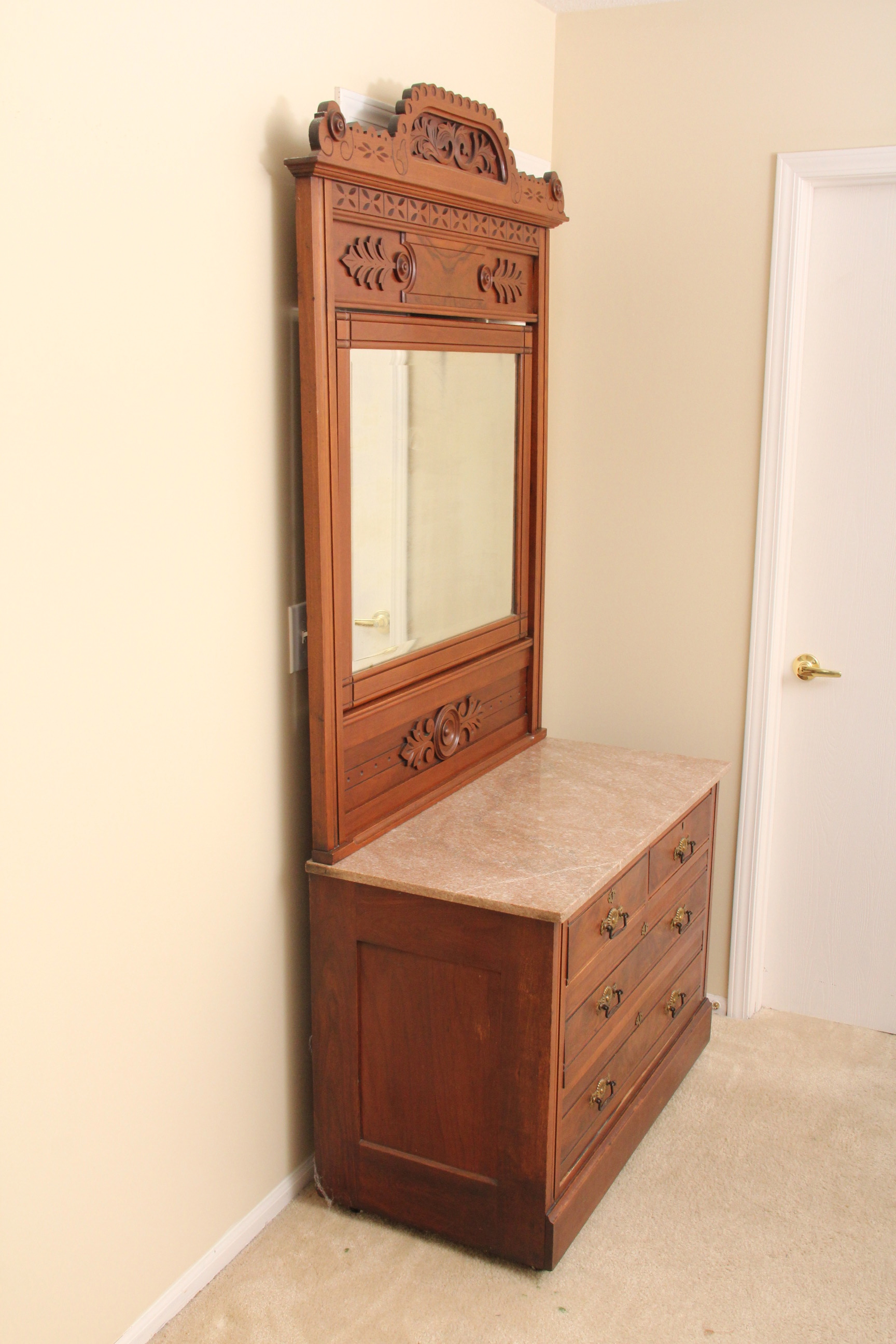 Eastlake Dresser with Swing Mirror EBTH