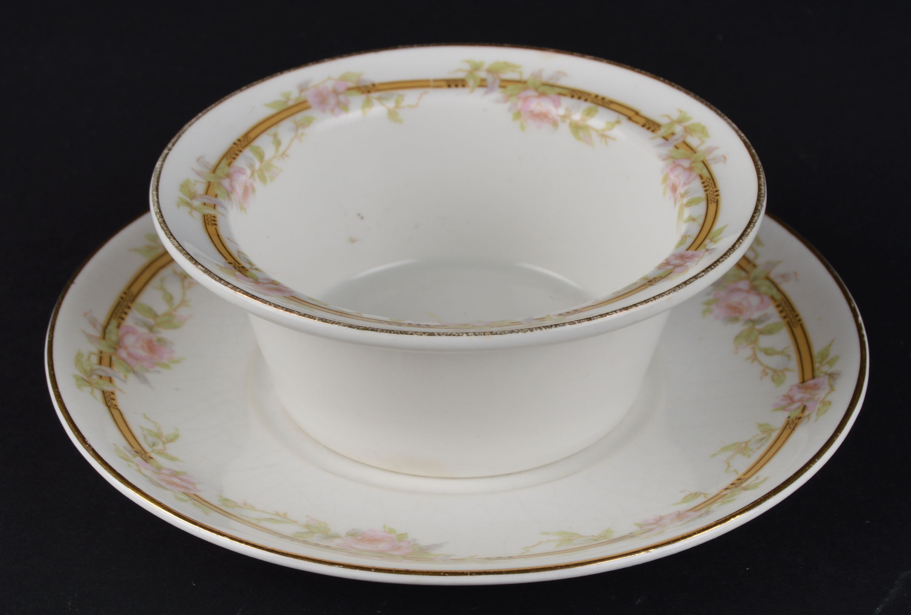 Vintage Pink Roses China | EBTH