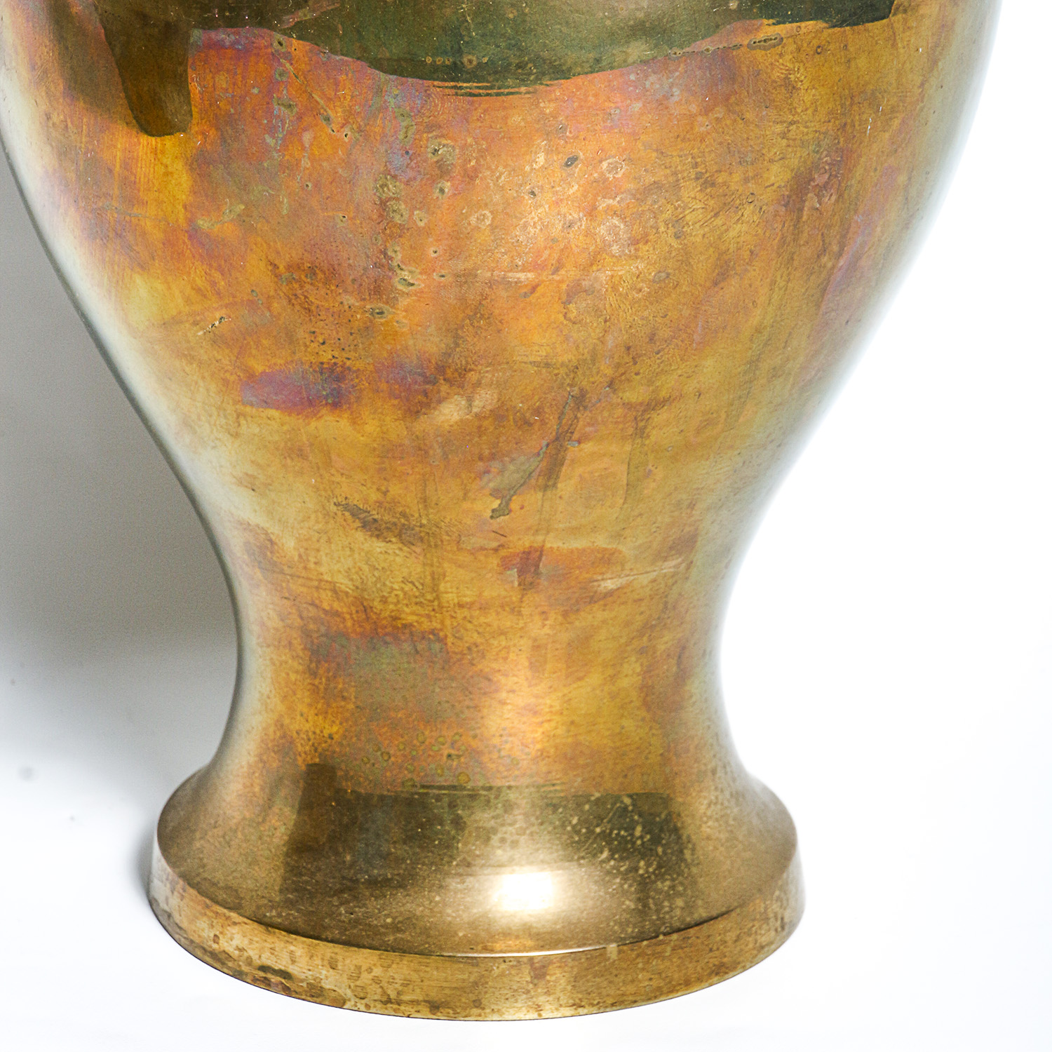 Pair of Vintage Brass Vases EBTH