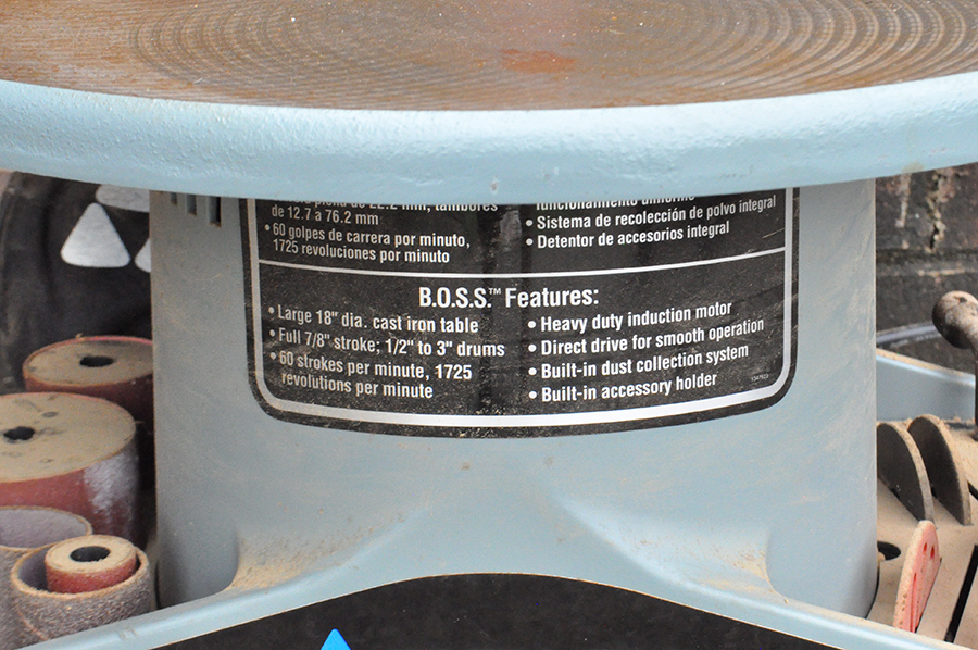 Delta Boss Bench Oscillating Spindle Sander EBTH