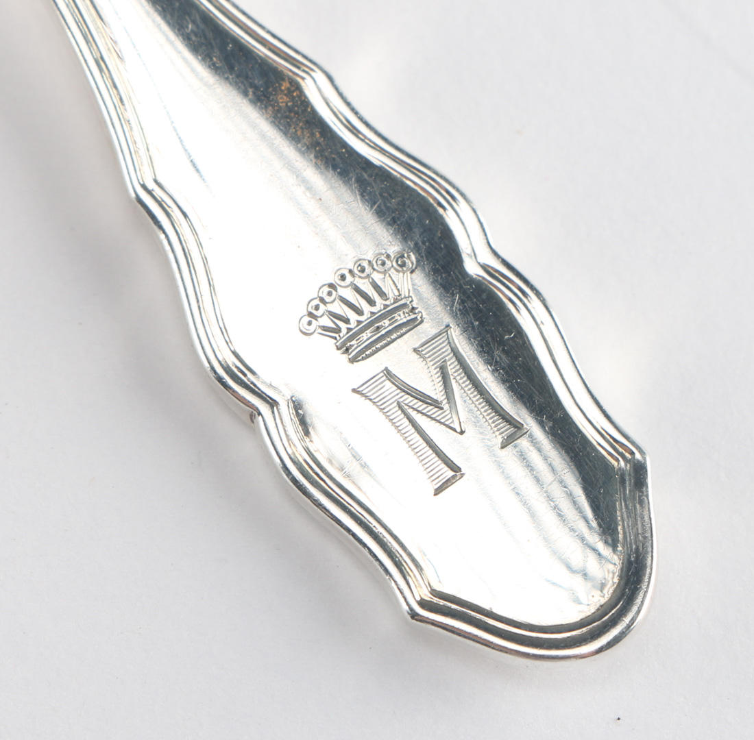 German Silver Flatware Set EBTH