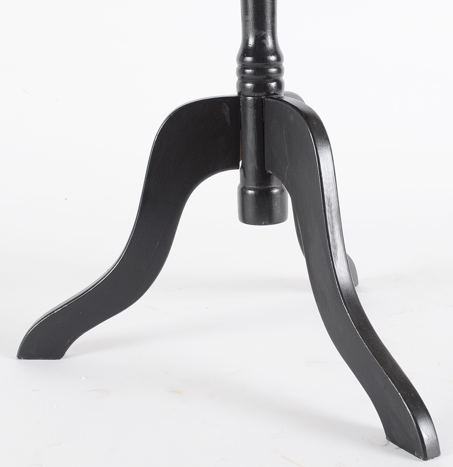 HandPainted Horse Head Tilt Top Tea Table EBTH