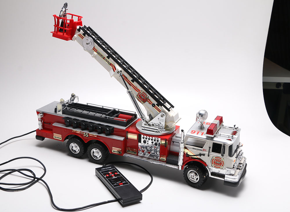 Remote Control Fire Truck And Hovercraft EBTH