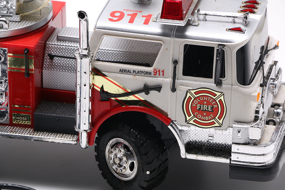 Remote Control Fire Truck And Hovercraft EBTH