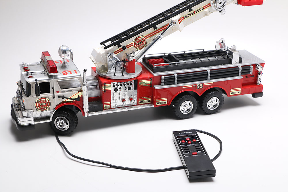 Remote Control Fire Truck And Hovercraft EBTH