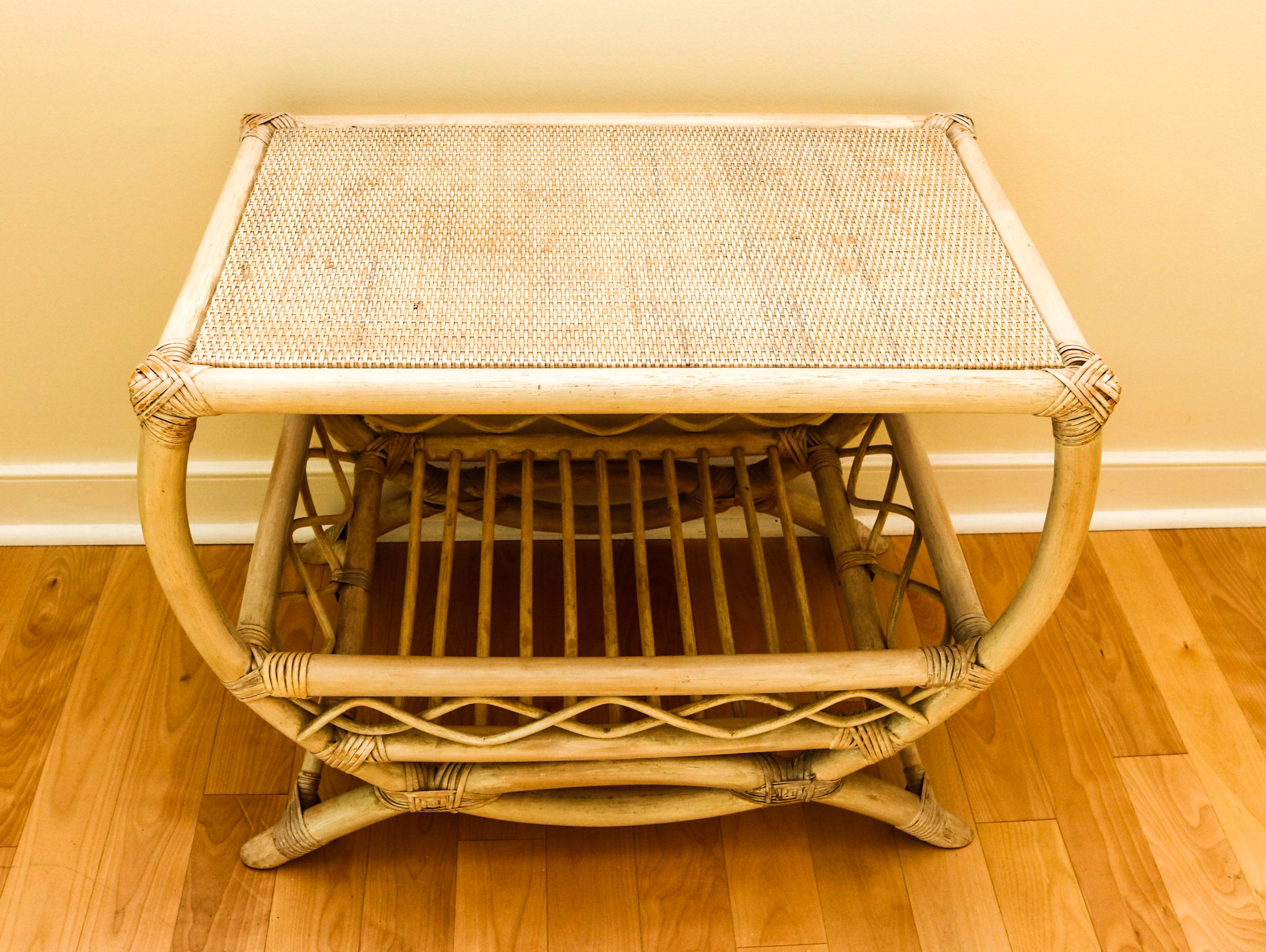 Pair of Bamboo Side Tables EBTH