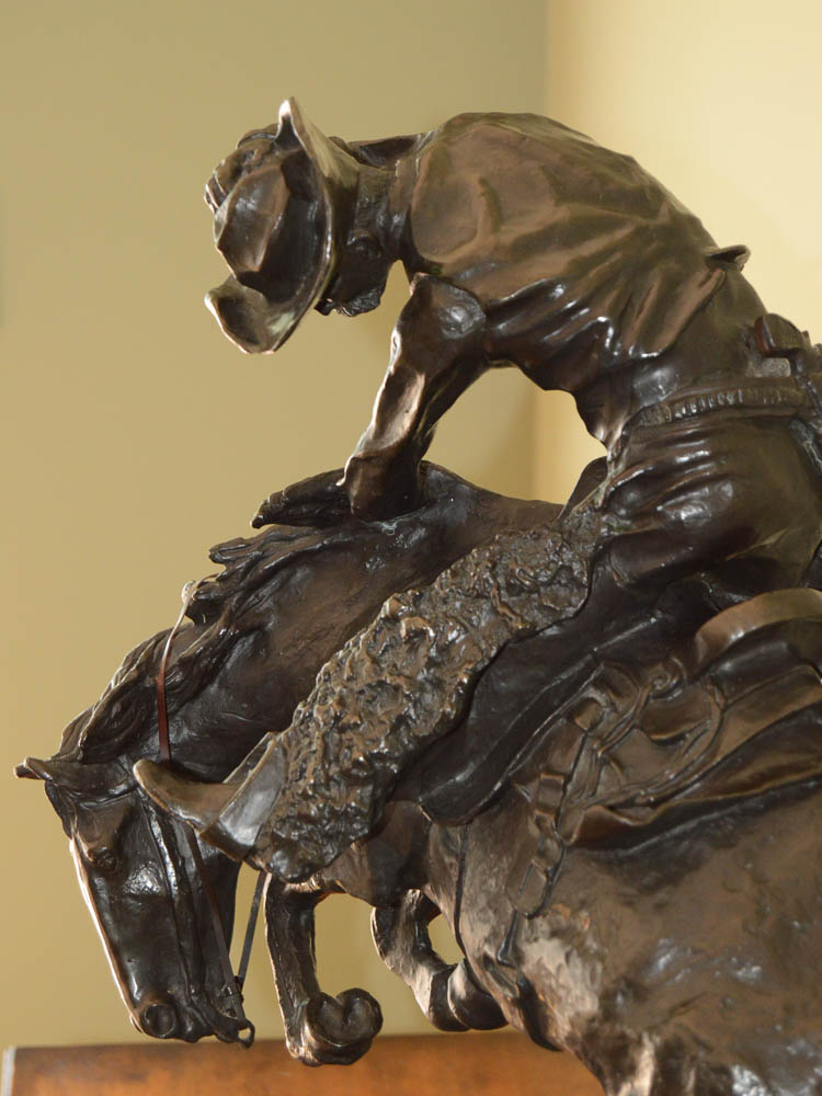 Frederick Remington Bronze Reproduction "The Rattlesnake" EBTH