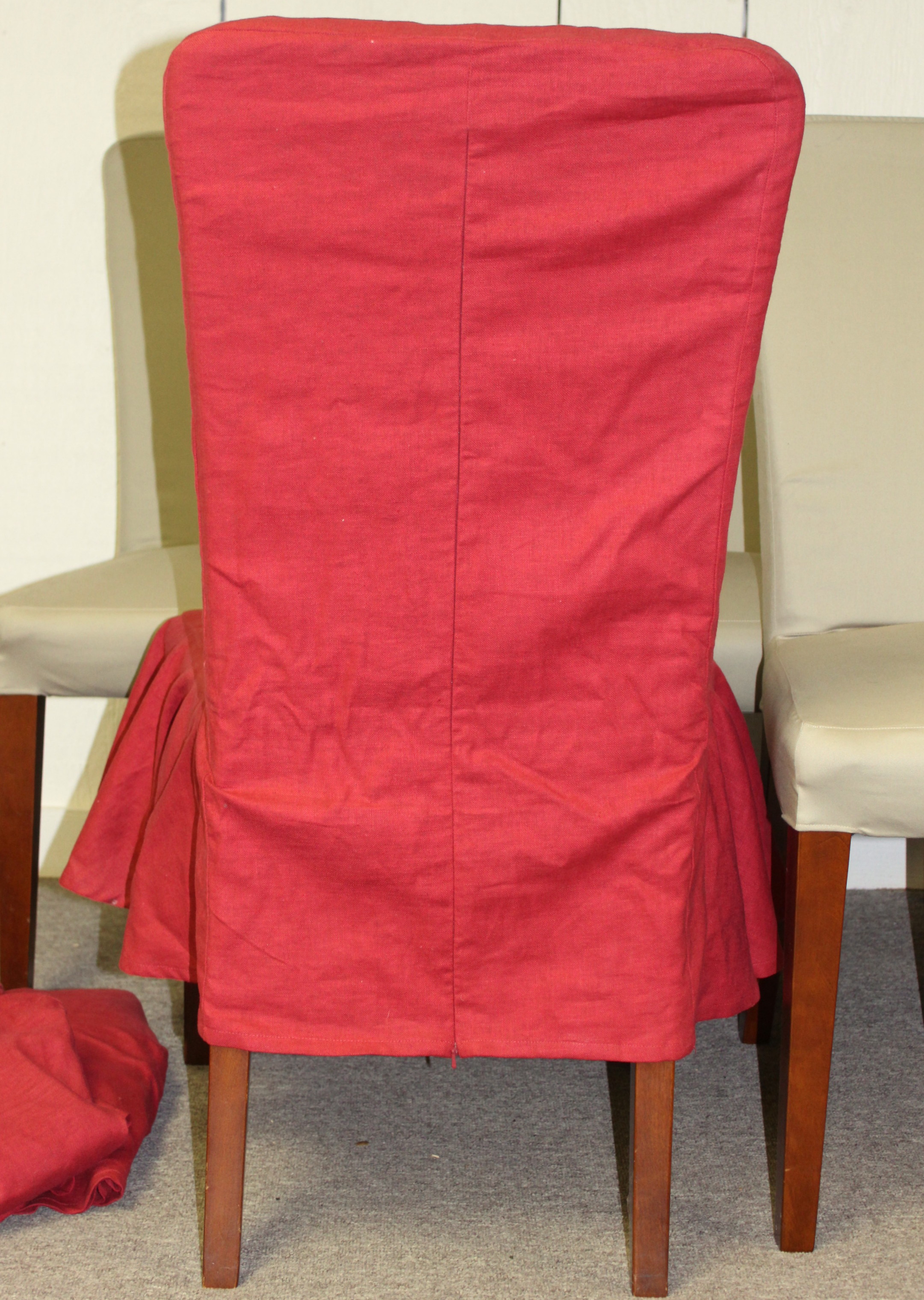 Pottery Barn Megan Slipcover Dining Chairs EBTH