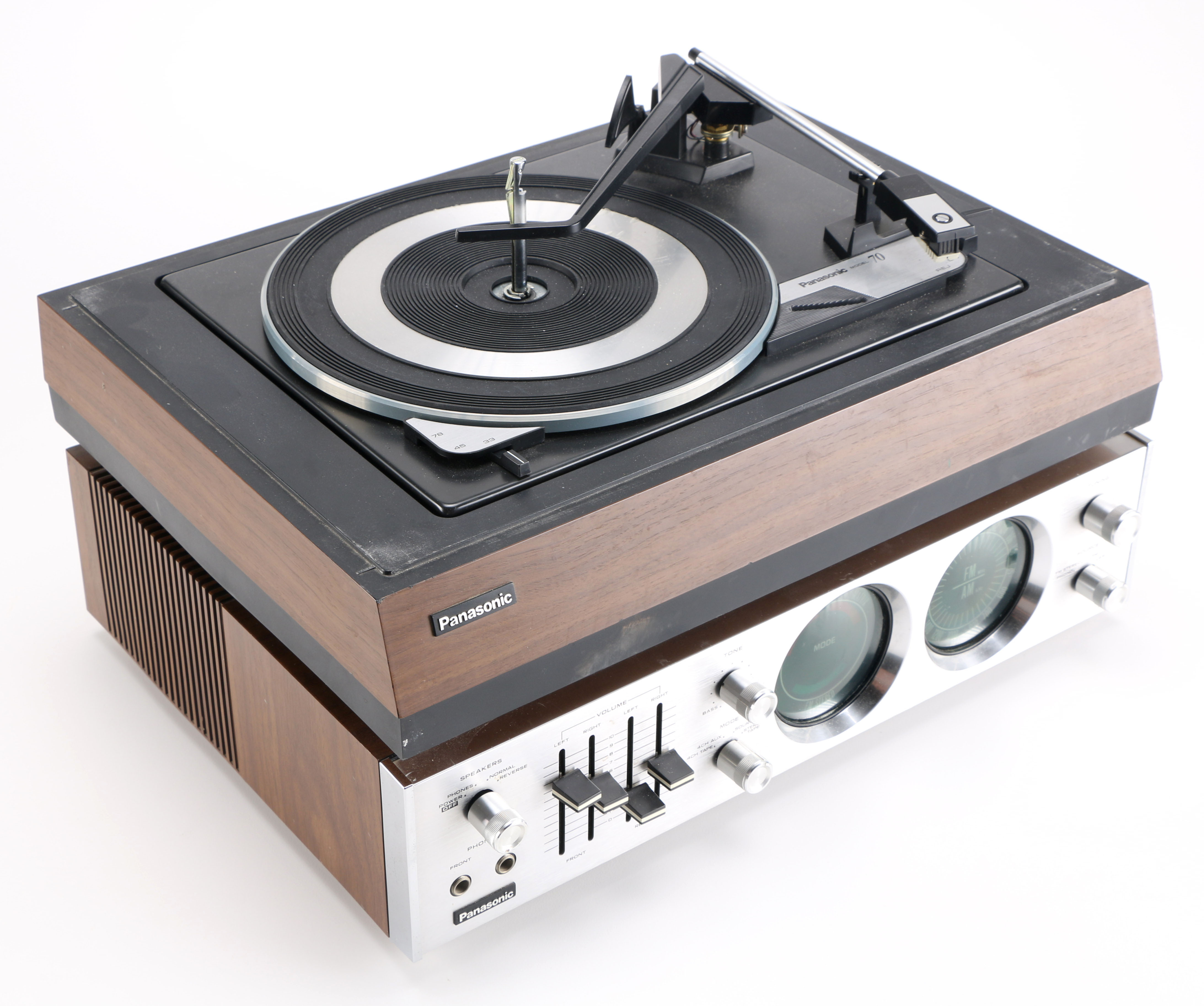 Vintage Panasonic Turntable and Receiver EBTH