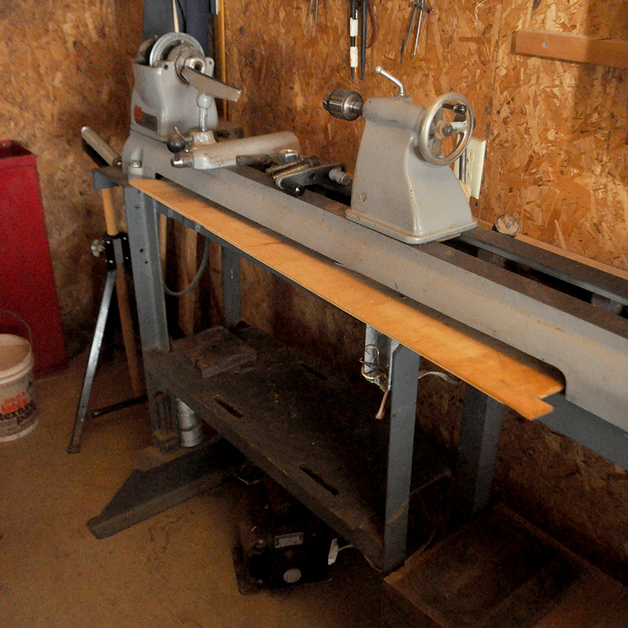 Power King Lathe and Woodworking Bench EBTH