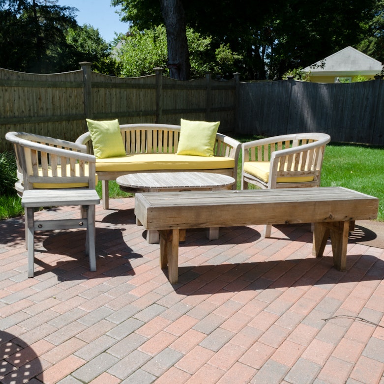 Broyhill Teak Patio Set Ebth